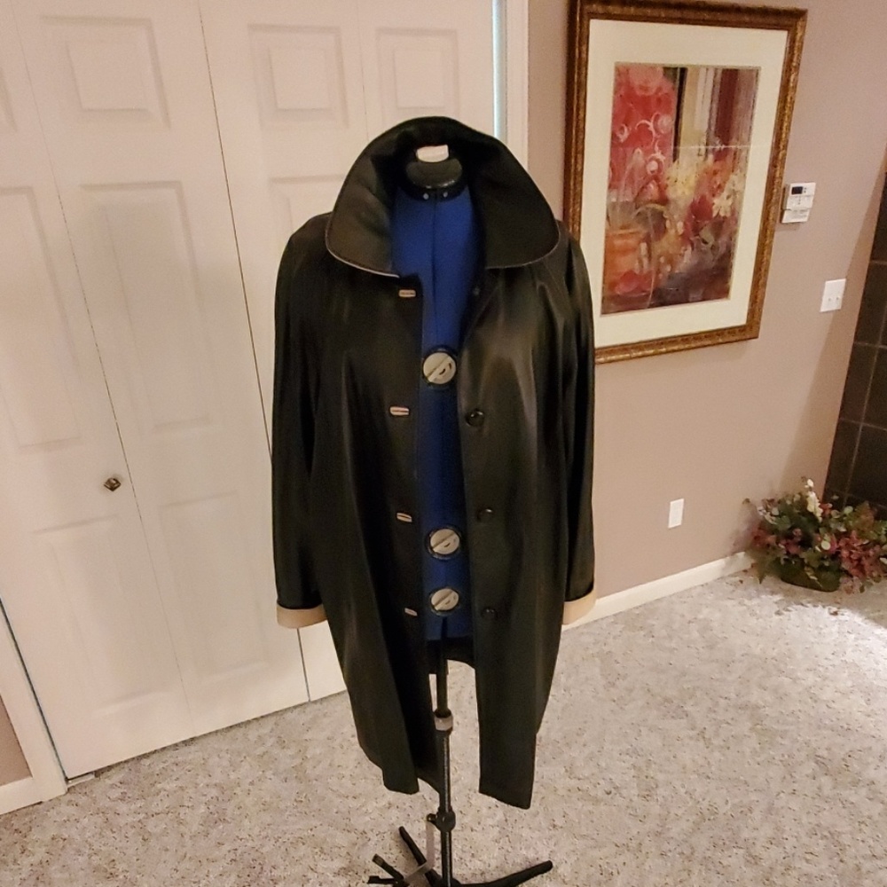 Women's  Leather  Coat